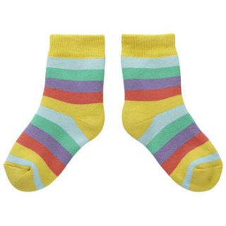 rainbow socks by piccalilly