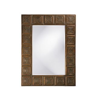 Howard Elliott Transitional 26 H x 14 W Lucille Wall Mirror