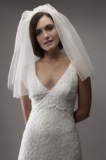 silk organza veil by faulkner & carter london