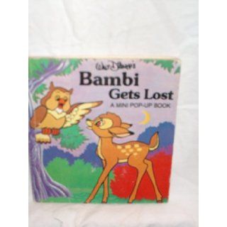 Bambi Gets Lost (A Mini Pop Up Book) Walt Disney Books