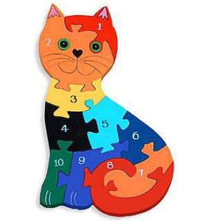 number cat jigsaw puzzle by edition design shop