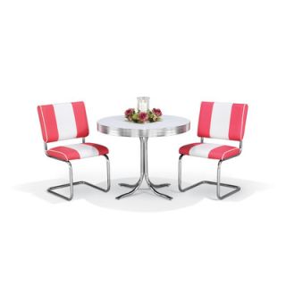 Chromcraft Retro 3 Piece Dining Set