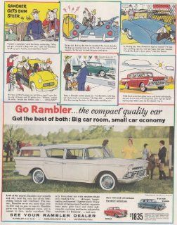 1959 Rambler Rancher Gets Bum Steer, Rambler Print Ad  