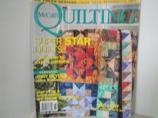 McCall's Quilting Magazine June 2005 Books
