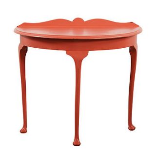 pearl hand painted vintage sidetable by ruby rhino