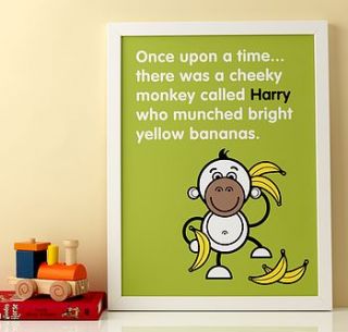 personalised boys only bedroom print by rosie may creative