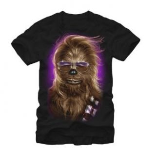 Fifth Sun Star Wars Chewbacca Shades Men's Black T Shirt (0269) XX Large Clothing