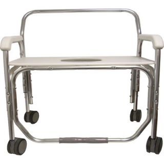 ConvaQuip Bariatric Transport Shower Chair with 28 Seat Width