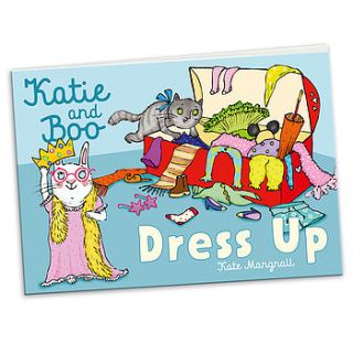 'katie and boo dress up' mini storybook by cou cou