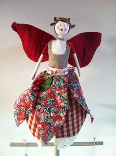 midwinter christmas tree fairy by a homespun home