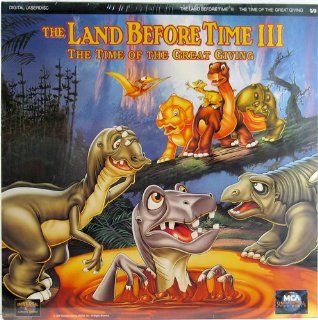 THE LAND BEFORE TIME III THE TIME OF THE GREAT GIVING Laserdisc (LD NOT DVD) Movies & TV