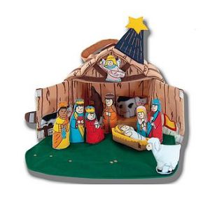 nativity manger scene by jolly fine