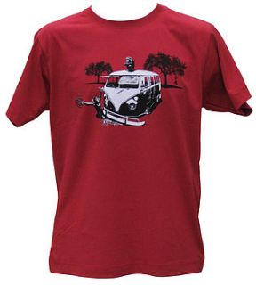 camper van t shirt by beckett & beckett