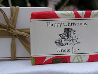 personalised christmas soap for him by jane maddern handmade soaps