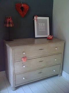 vintage french grey chest of drawers by ruby and betty's attic