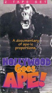 Hollywood Goes Ape [VHS] Forrest J Ackerman, Ashley Austin, Bob Burns, Ray Harryhausen, George E. Turner, Donald F. Glut, Kevin M. Glover Movies & TV