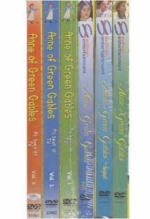 Anne of Green Gables (6 Pack) Vol. 1   3 of the T.V. Series and The Animated Series (3 Pack) Kevin Sullivan, Megan Follows, Colleen Dewhurst, Jackie Burroughs, Jonathan Crombie, Region 1 DVD Movies & TV