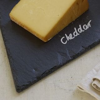 slate heart cheeseboard by slate gift company