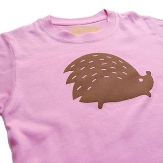 child's miss hedgehog t shirt by tee and toast