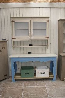 wooden wall cupboard by hafod farm