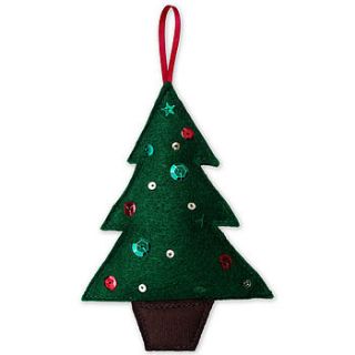 christmas tree decoration by jenny arnott cards & gifts