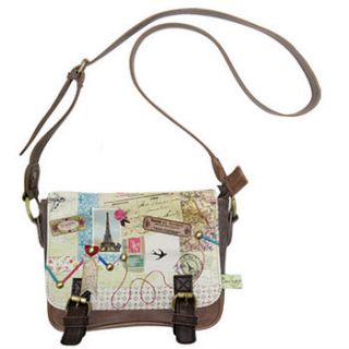 'parisian chic' small satchel bag by this is pretty