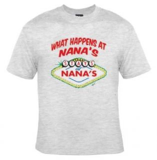 Happens At Nana's Stays Youth T Shirt Clothing