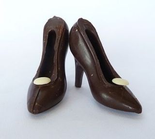 small chocolate shoes dark chic by clifton cakes