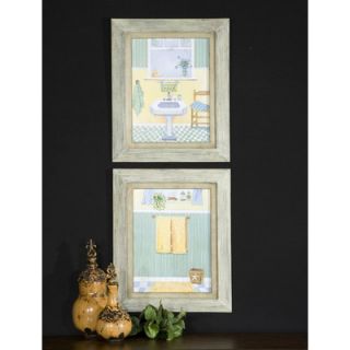 Uttermost Cupcakes by Grace Feyock 4 Piece Framed Painting Print Set