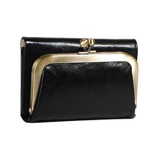 leather clip purses by ella georgia