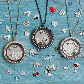 lockets of love charm locket necklace by lauryn james