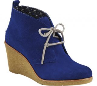 Womens Sperry Top Sider Harlow   Cobalt Suede Boots