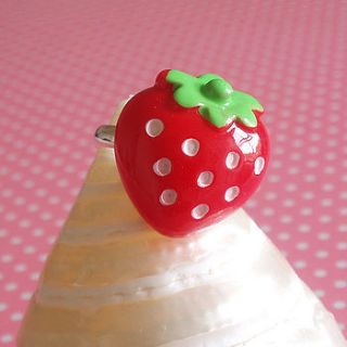 strawberry ring by ilovehearts