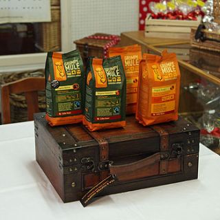 it's a case of beans coffee hamper by jones and jones of berwick upon tweed