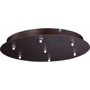 ET2 Lighting ET2 EC95018 BZ Bronze RapidJack 7 Light Canopy