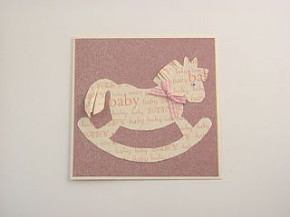 various cards new baby by nyoki handmade london