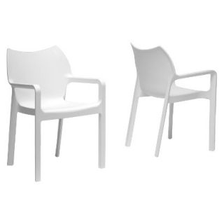 Dining Chair Wholesale Interiors Baxton Studio Dining Chair   White