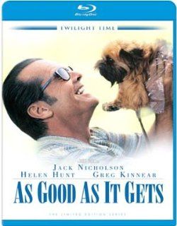 As Good As It Gets [Blu ray] Jack Nicholson, Helen Hunt, Greg Kinnear, James L. Brooks Movies & TV