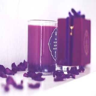 tonka bean and tomato leaf soy candle by the secret scent societé