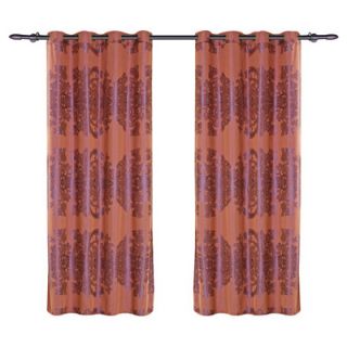 Dolce Mela Dolce Mela Areon Cotton Grommet Drape Curtain Single Panel