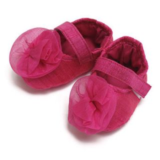 silk baby pram shoes by nom living