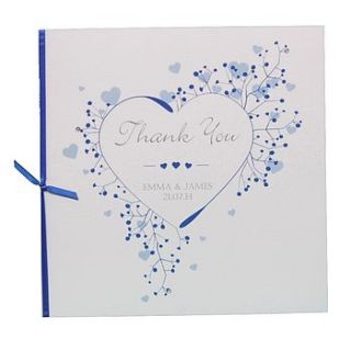 10 personalised ella thank you cards by dreams to reality design ltd