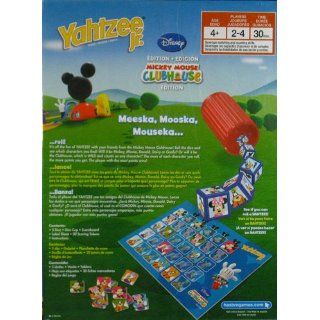 Milton Bradley Yahtzee Jr. Mickey Mouse Clubhouse Toys & Games