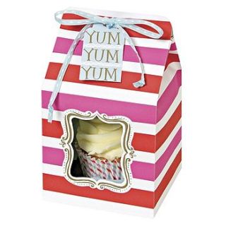 yum yum cupcake boxes pack of four by little cupcake boxes