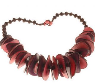 tagua hosgon necklace by incantation home & living