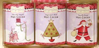 McSteven's For Giving Souls Holiday Hot Cocoa Mix Gift Set, 3 Count, 2.5 Ounce Tins (Pack of 2)  Grocery & Gourmet Food