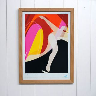 original olympic event poster by the poster collective