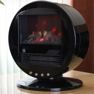 Himalayan Heat Circular 2000 W Electric Fireplace