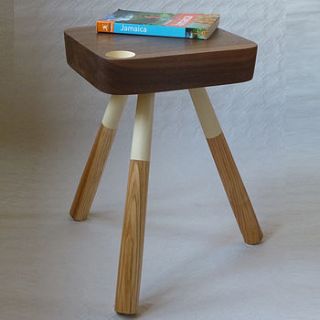 retro style side table by circle 52 design
