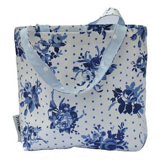 oilcloth tote bag 'kate' by just a joy